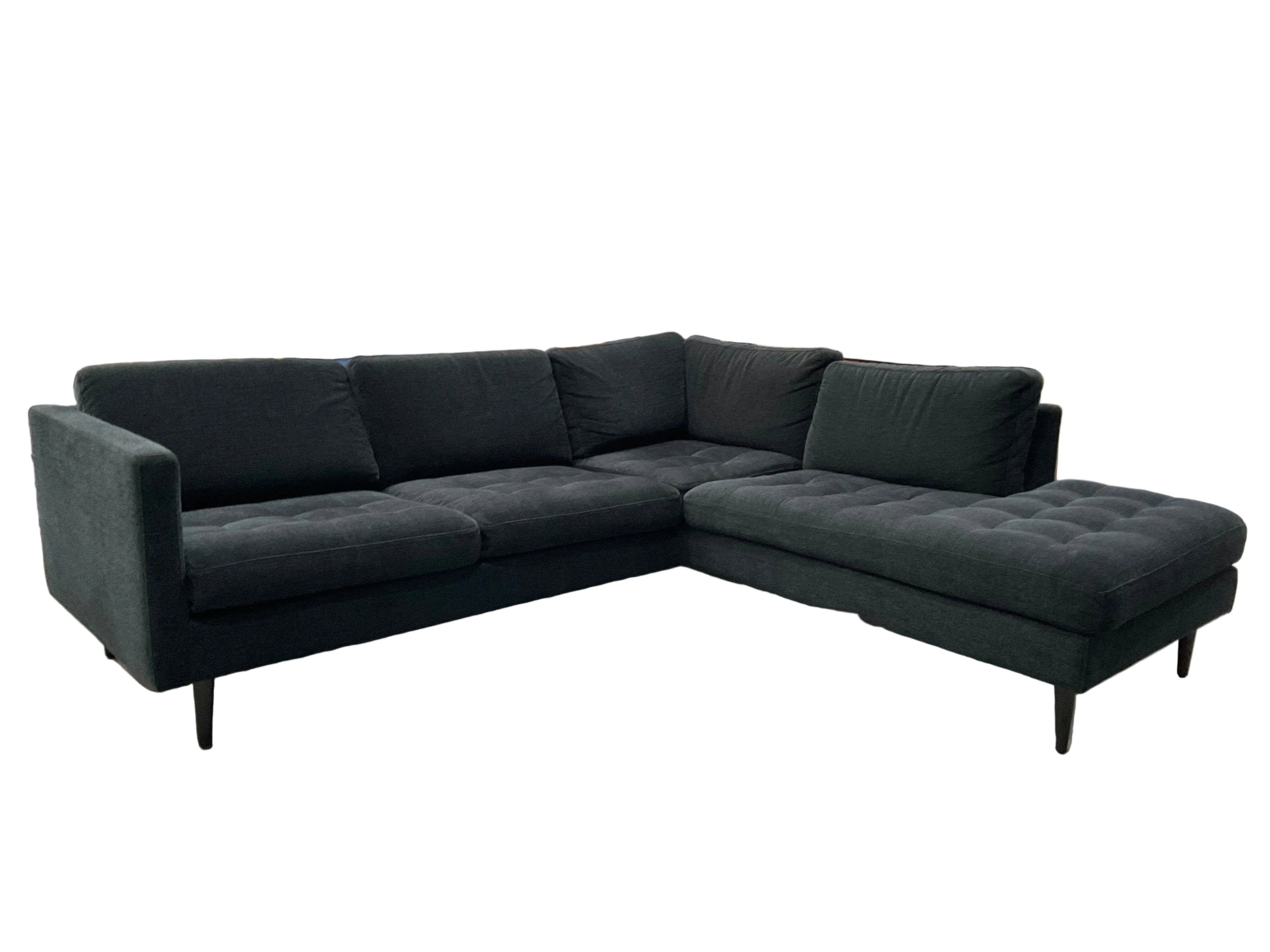 Black Bo Concept L Sofa