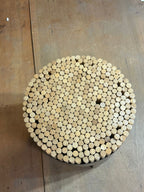 Black Chiquita Stool by Kenneth Cobonpue