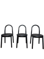 Bobby Ash Black Chair, DesignByThem