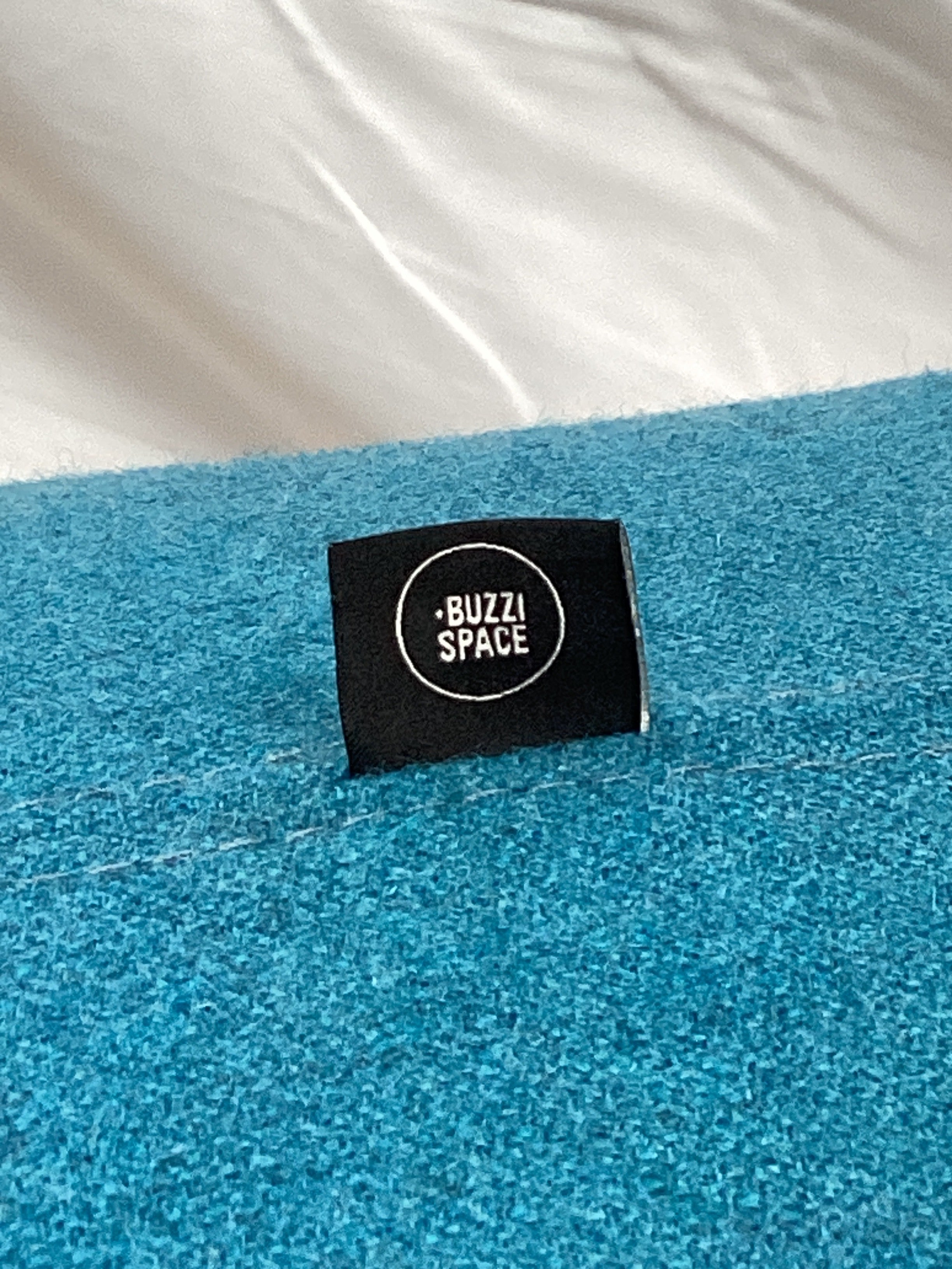 Buzzi Space Teal Blue Ottoman