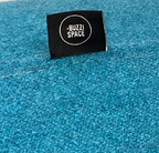 Buzzi Space Teal Blue Ottoman