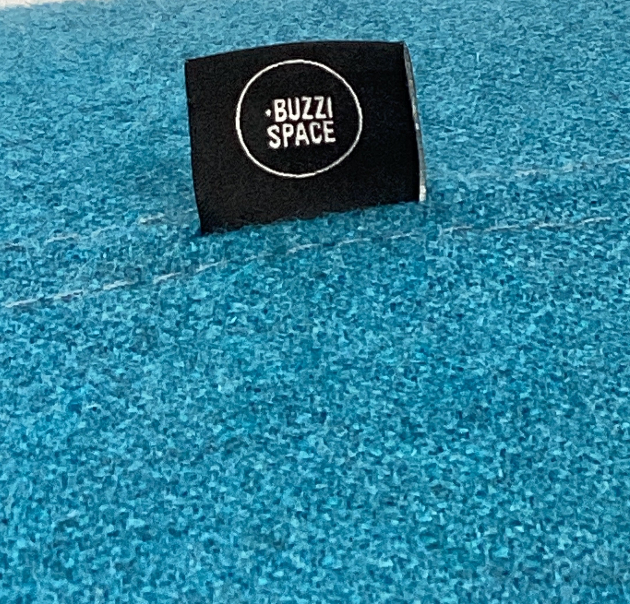 Buzzi Space Teal Blue Ottoman