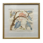 Cat amongst the pigeons II - Signed Framed Print