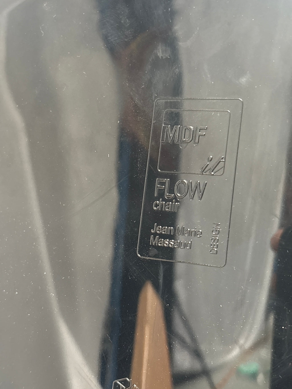 Chair FLOW CHAIR by Jean Marie Massaud for MDF Italia