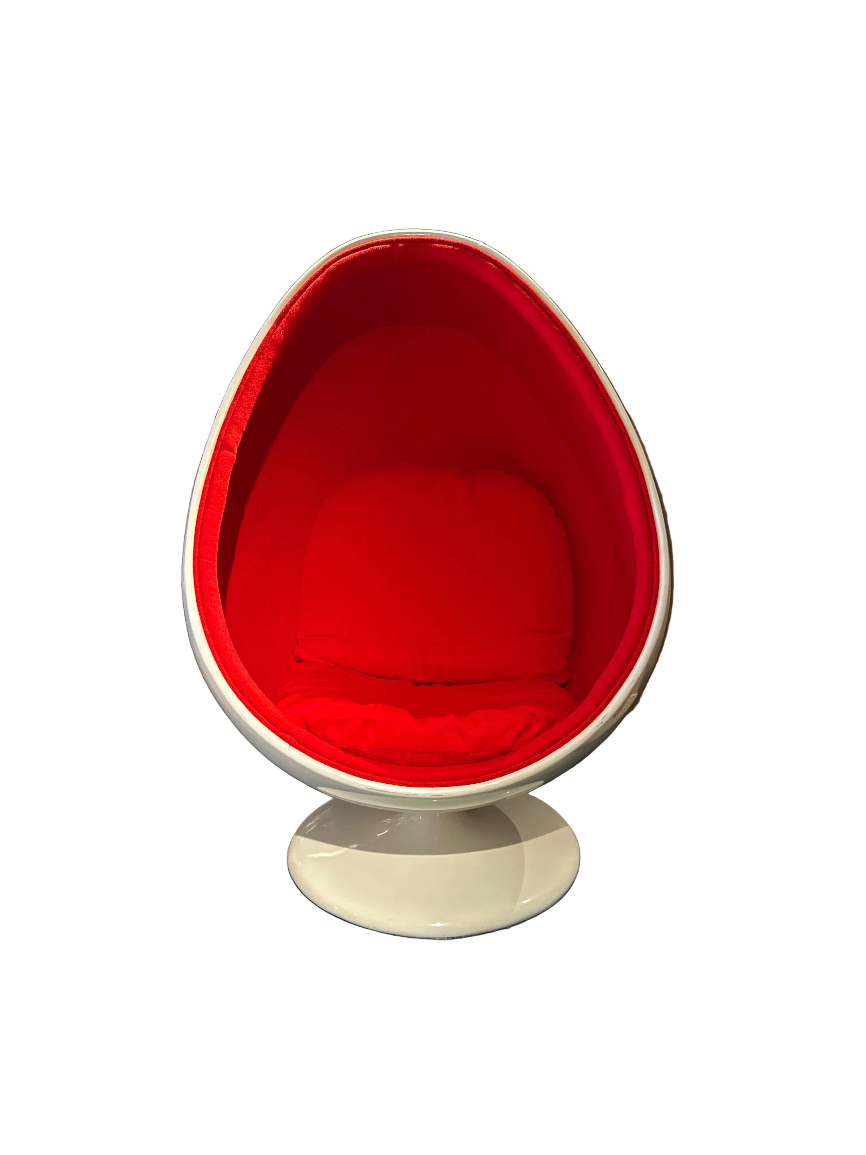 Red Egg Pod Chair, Aarnio Inspired