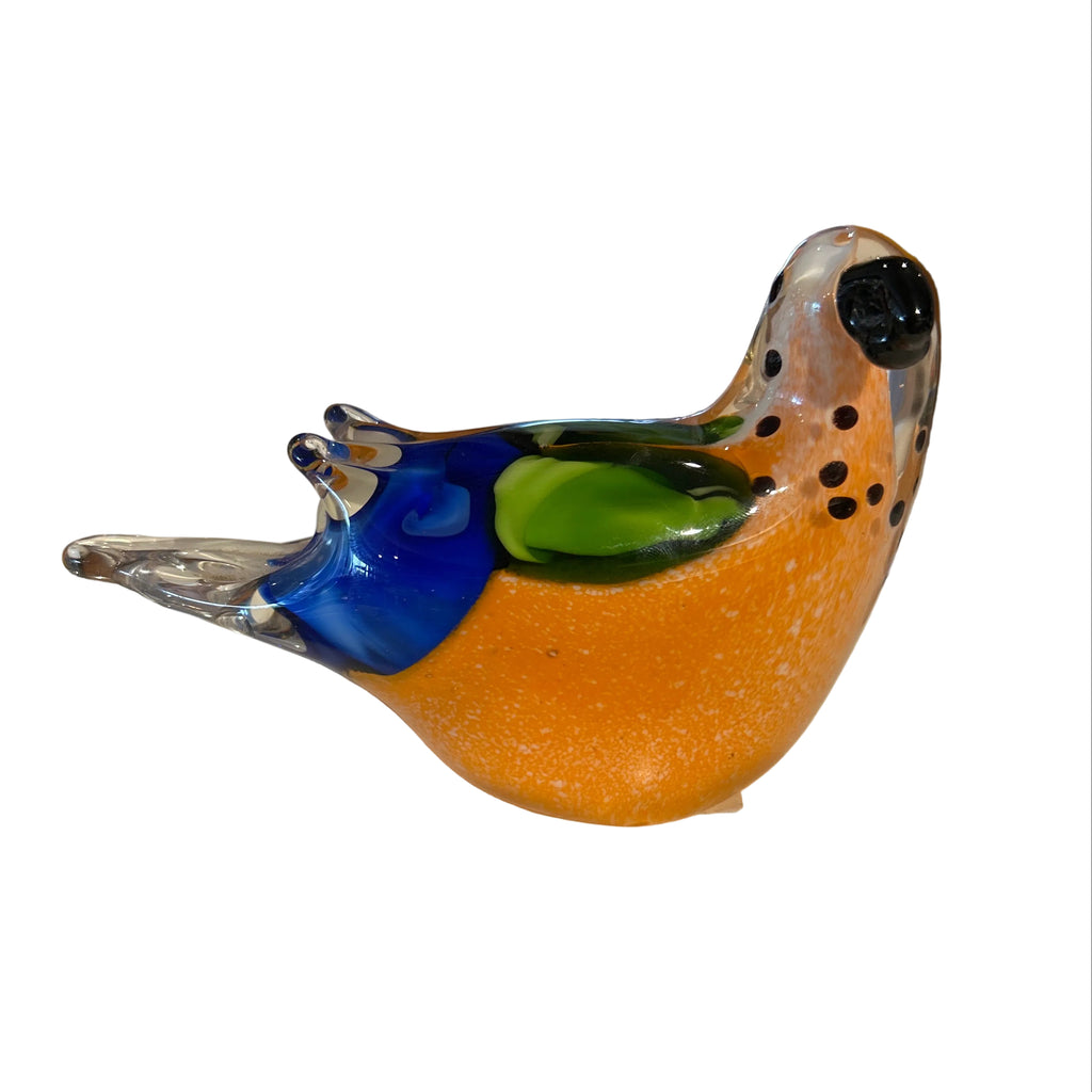 Hand Blown Glass Bird