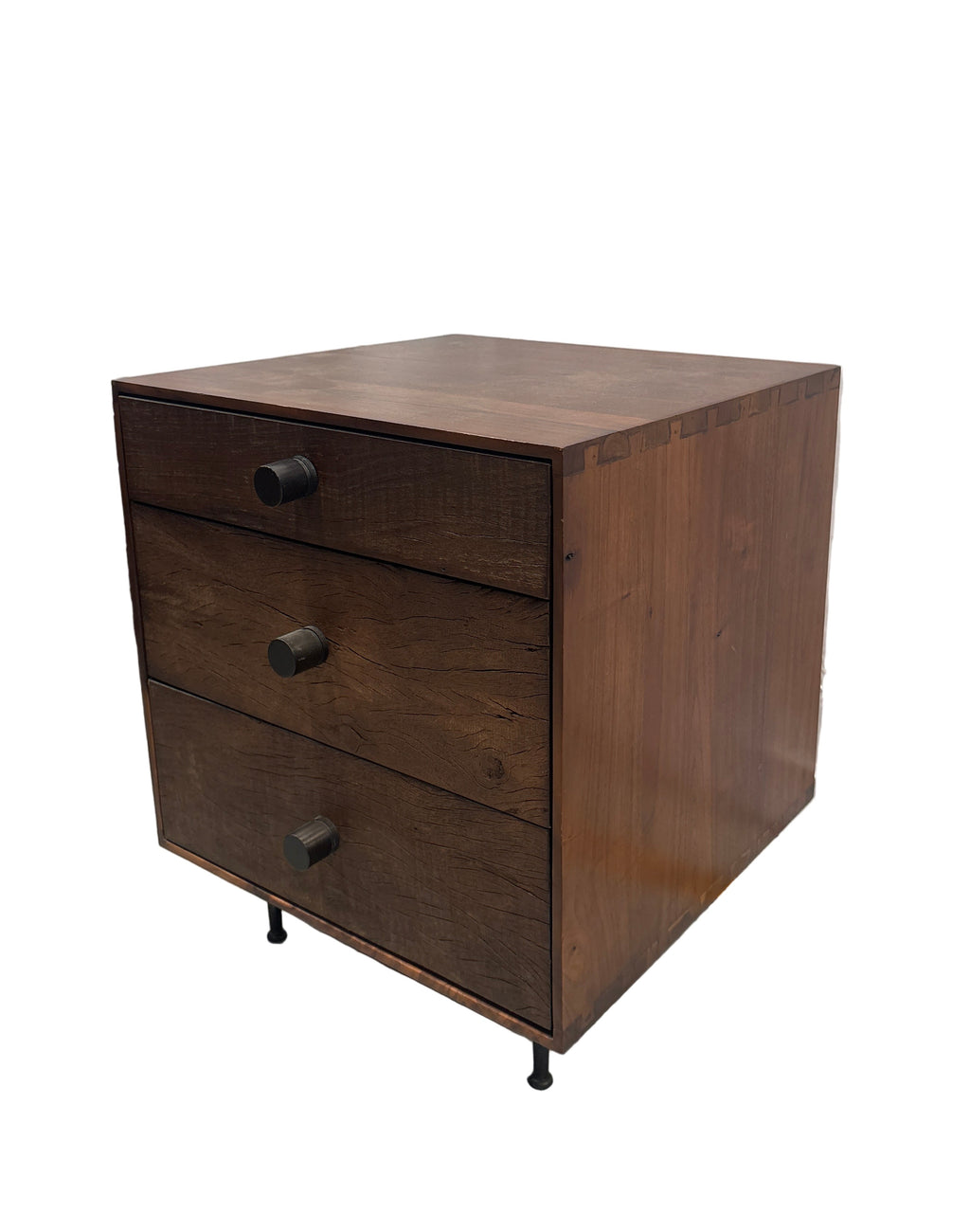 Hugo Three Drawer Side Table