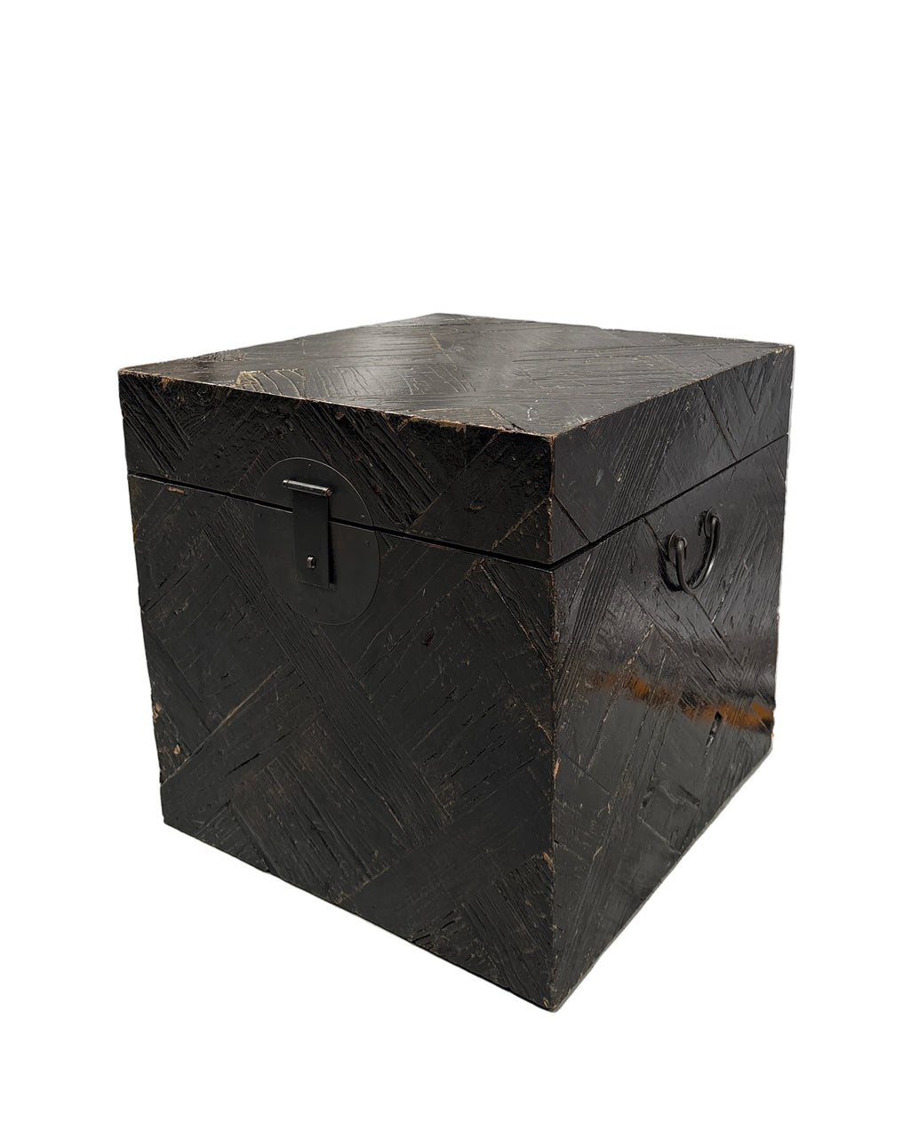 Tangten Side Table - Antique Black