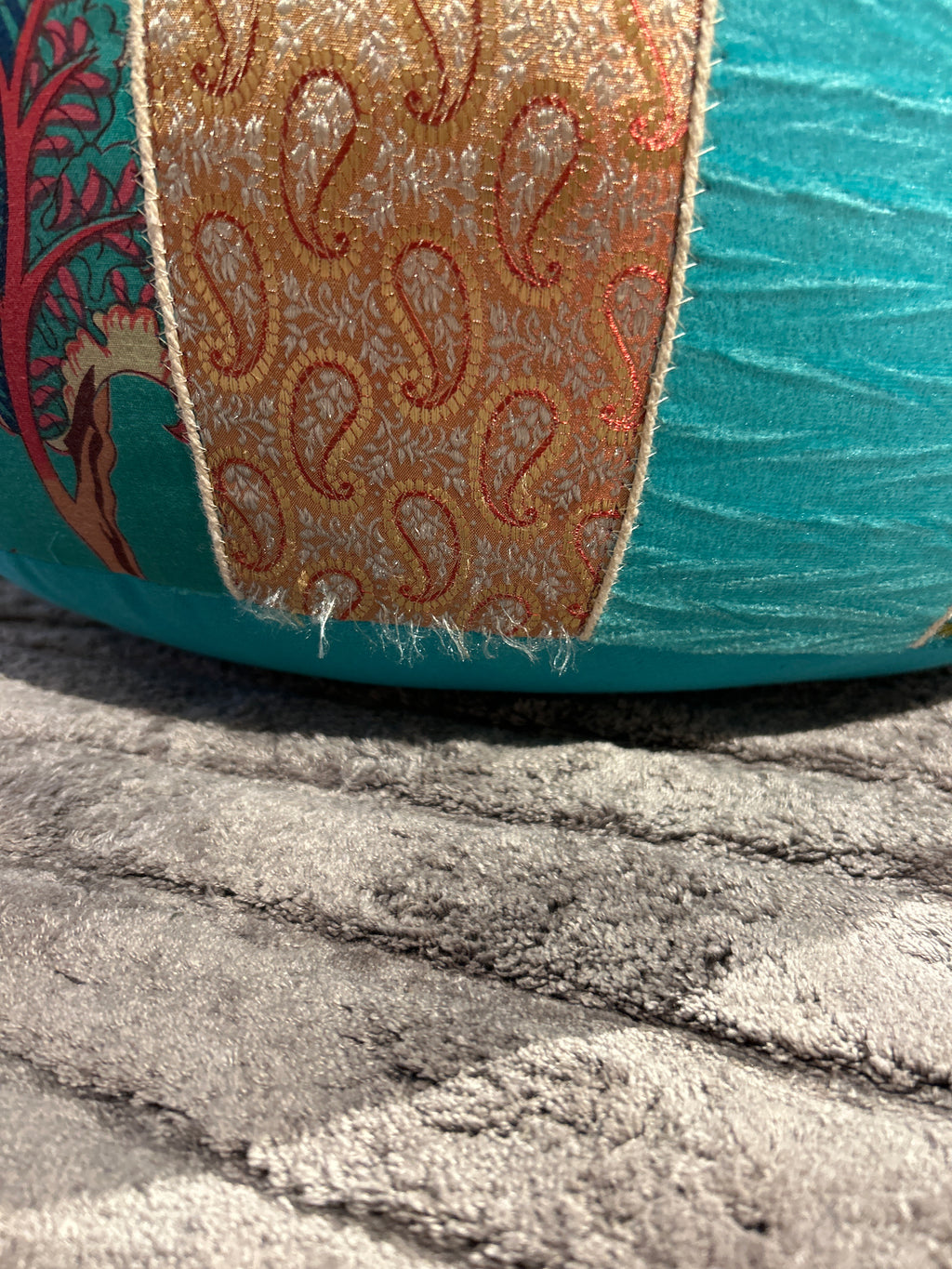 Moroccan Round Floor Poof