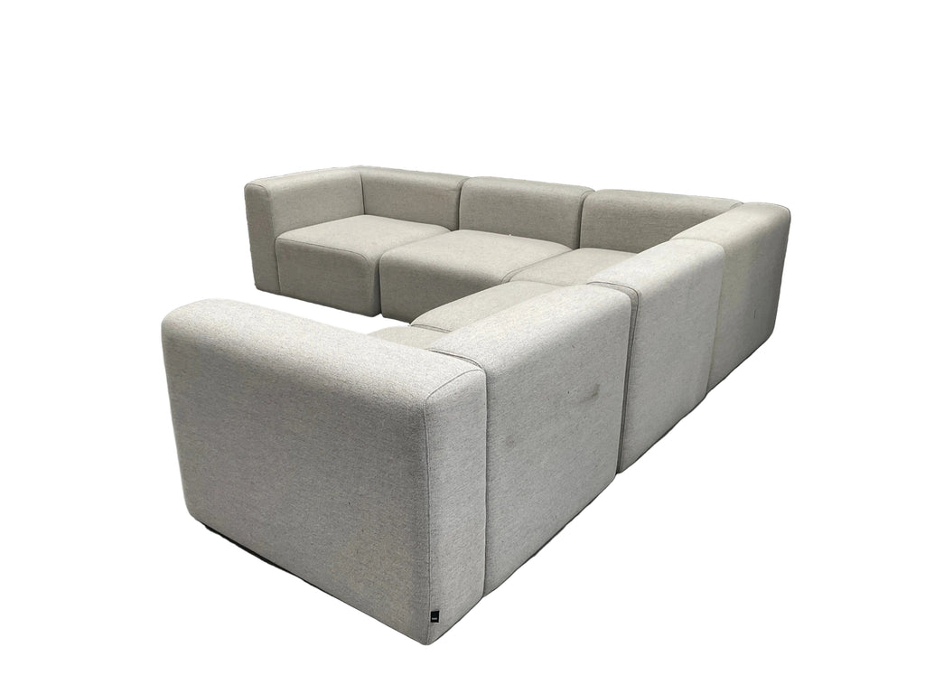 Hay Mags Modular Middle Module Sofa Grey