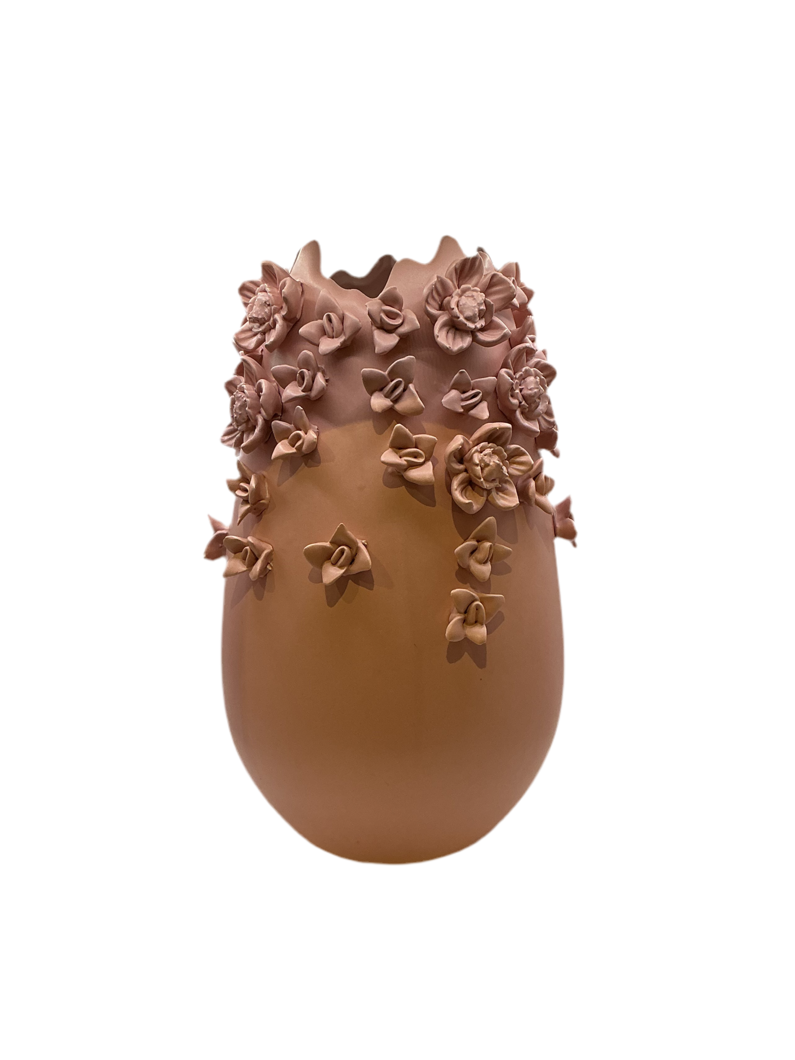 Gigi & Tom Pink Floral Vase