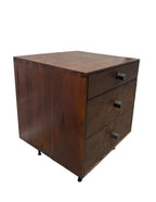 Hugo Three Drawer Side Table