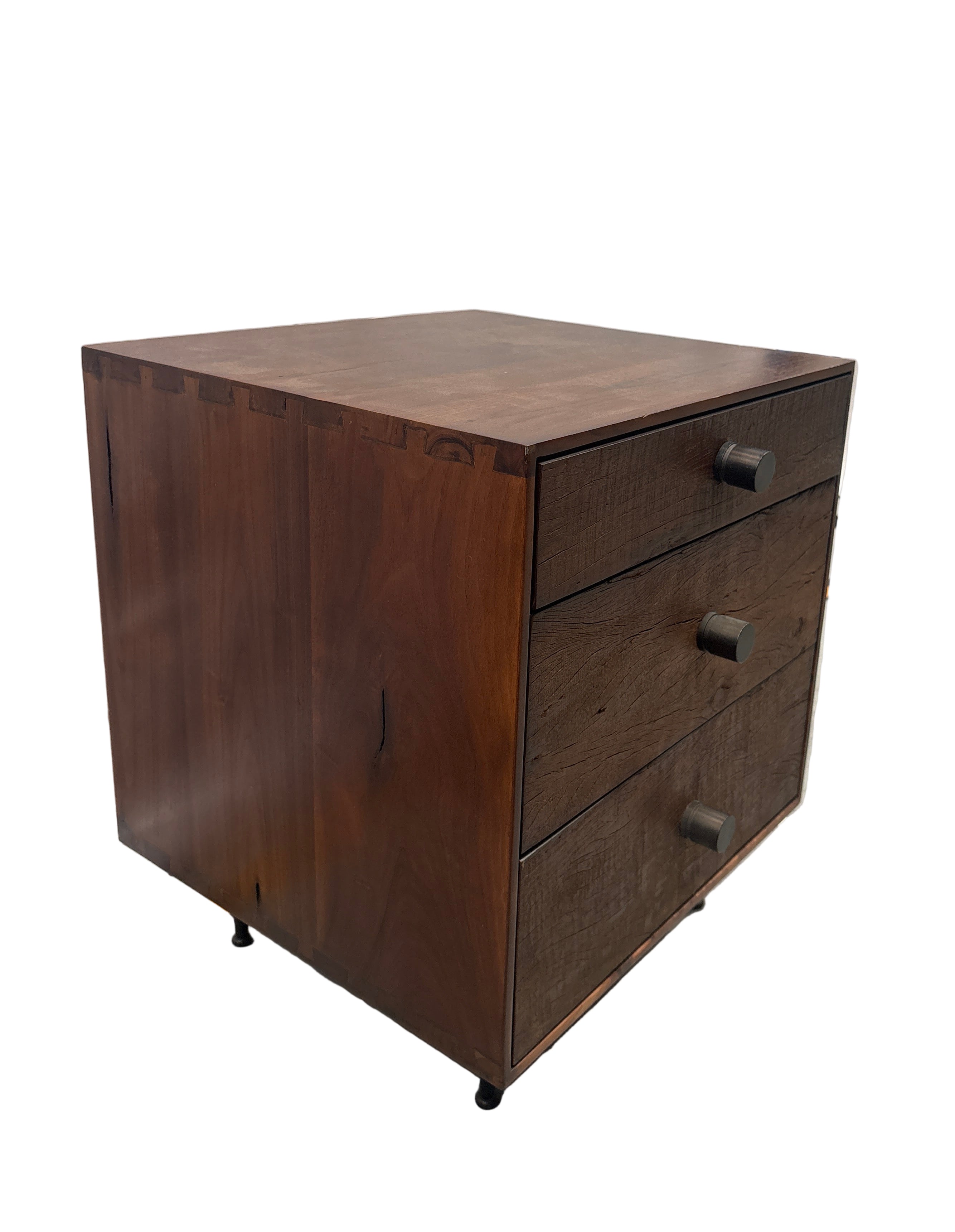 Hugo Three Drawer Side Table