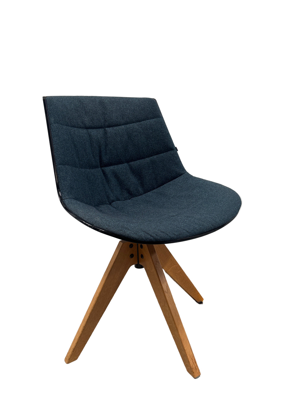 Chair FLOW CHAIR by Jean Marie Massaud for MDF Italia Dark Blue
