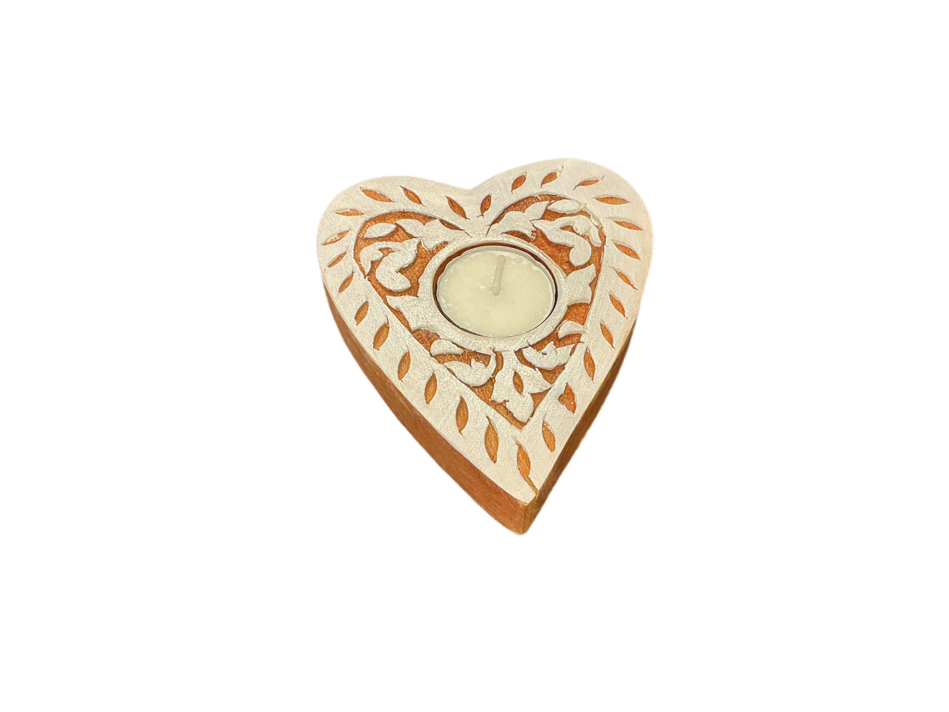 Heart Tea light Candle