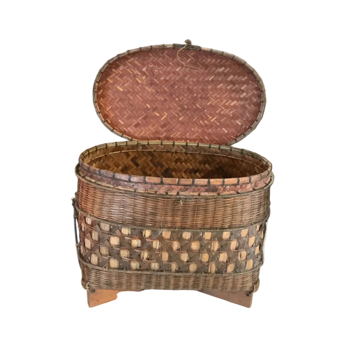 Vintage Asian Basket