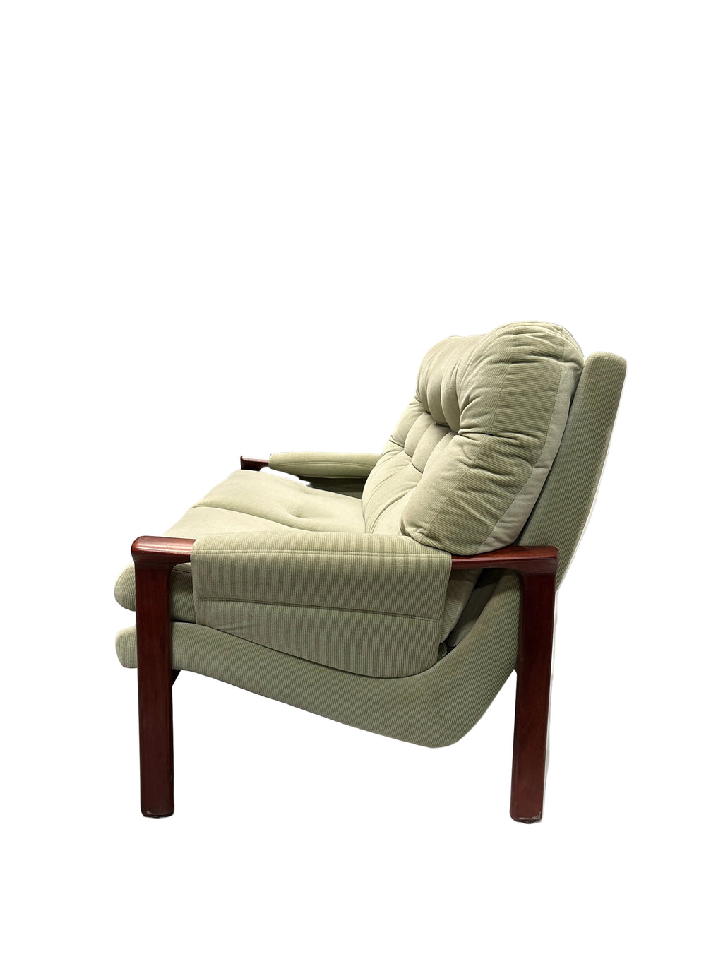 Retro Tessa T1 Two Seater Sofa Mint Green Cord Upholstery