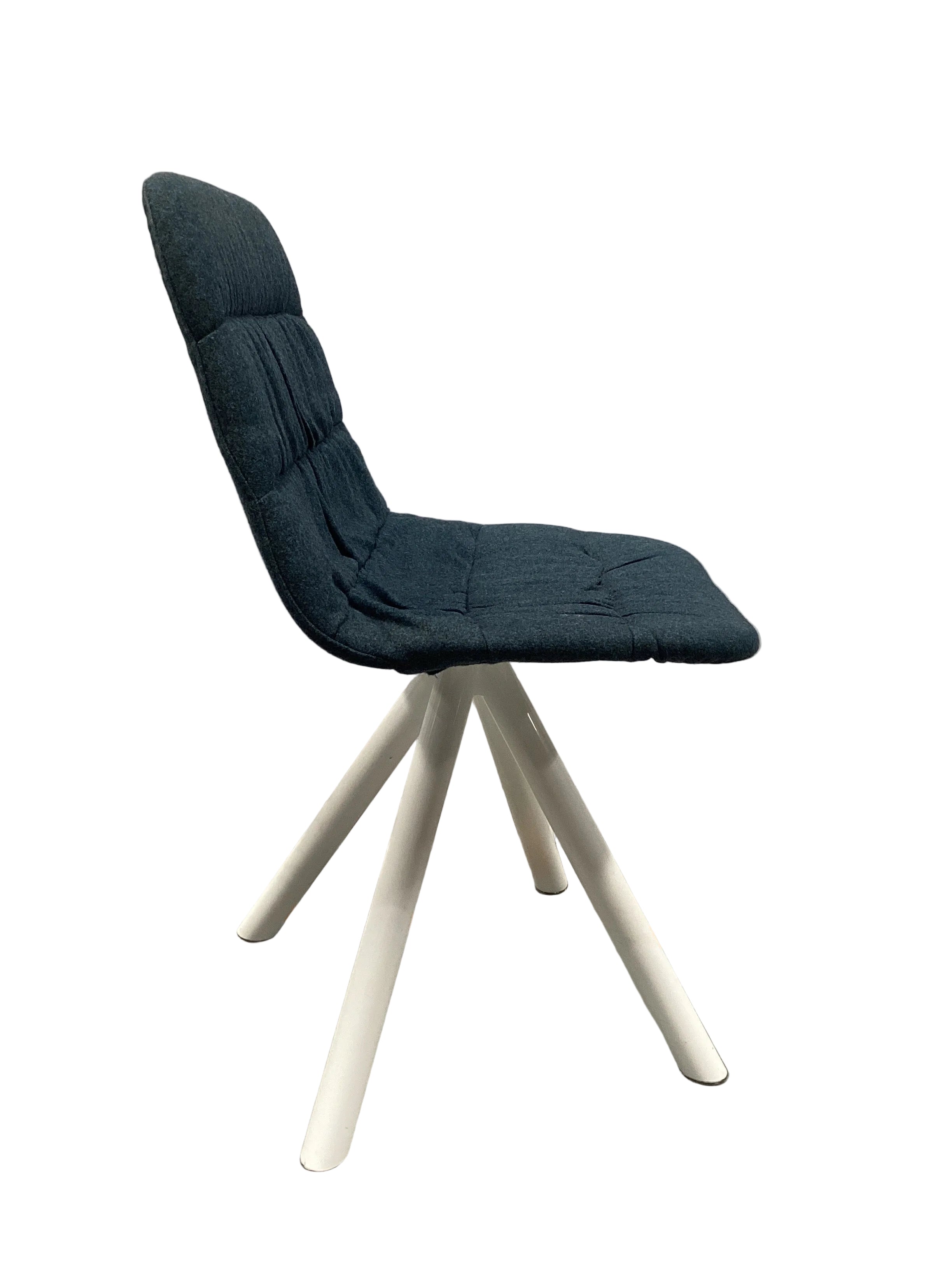 Marten Swivel Chair Viccarbe Deep Blue