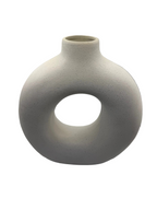 Sculptural Speckled Ceramic Vase