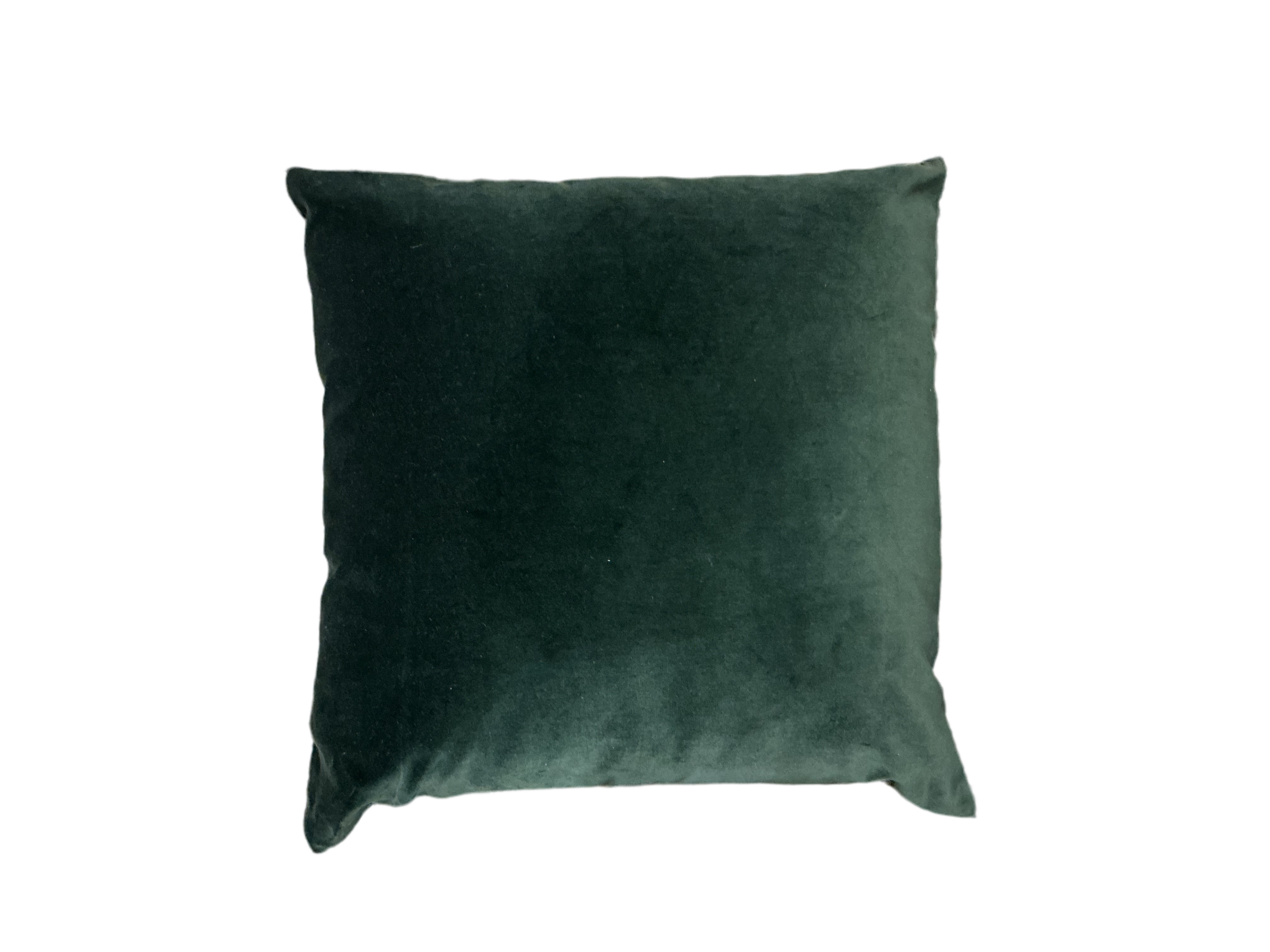 Large Emerald Green Velvet Cushion