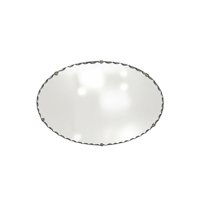 Vintage Art Deco Small Mirror