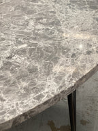Stone Top Side Table