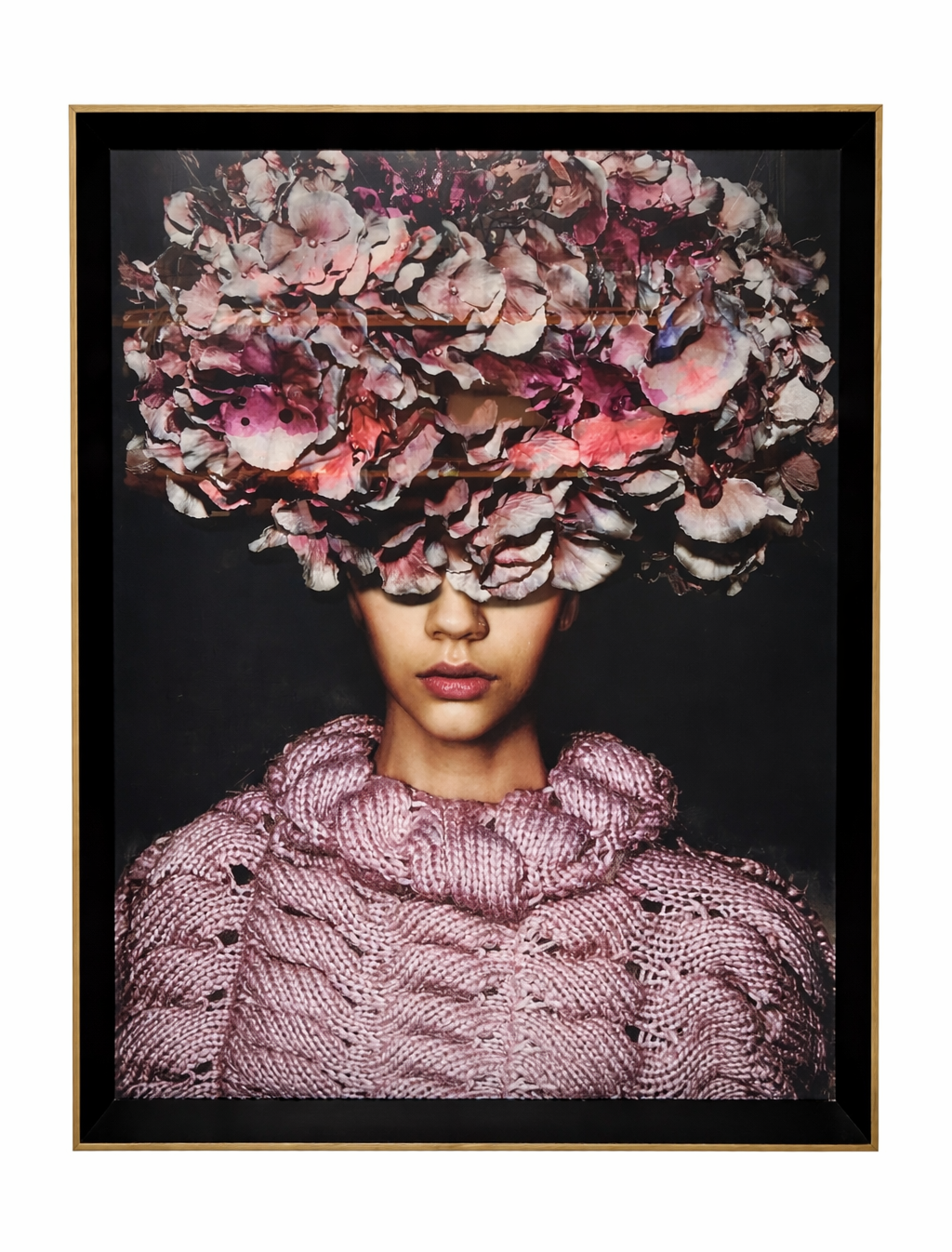 Hydrangea Harriet Framed Print