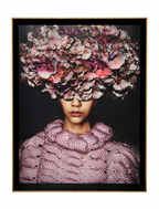 Hydrangea Harriet Framed Print