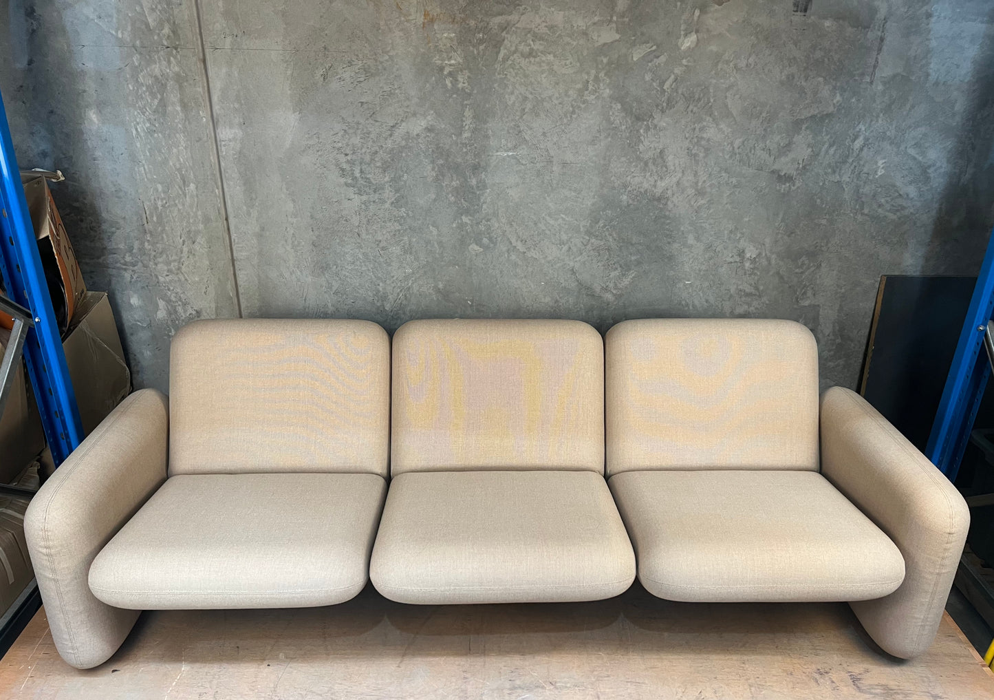 Herman Miller- " Chiclet" Wilkes Modular Sofa Group - 3 Seater
