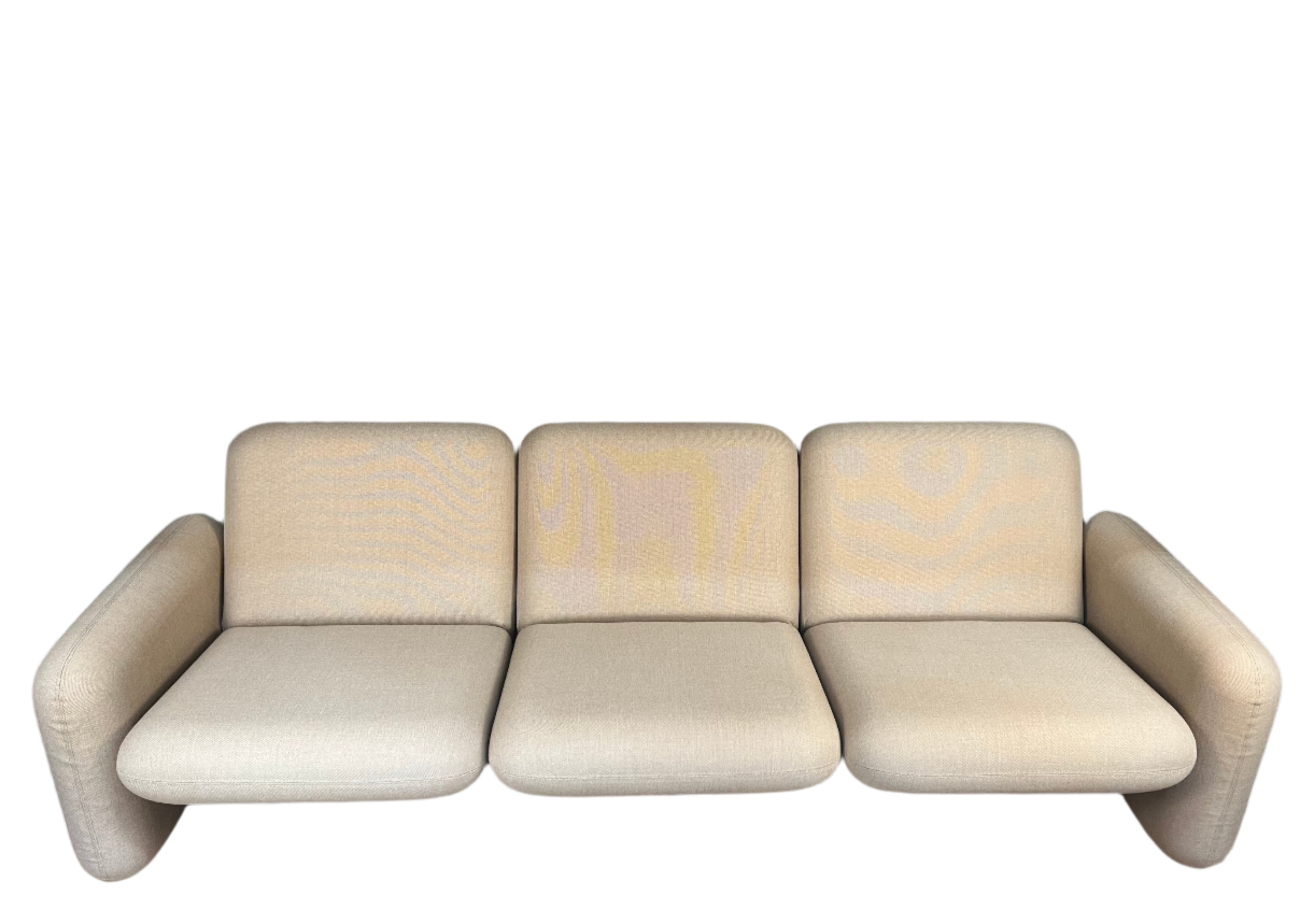 Herman Miller- " Chiclet" Wilkes Modular Sofa Group - 3 Seater
