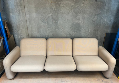 Herman Miller- " Chiclet" Wilkes Modular Sofa Group - 3 Seater