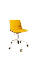 Wynya Unica Desk Chair - Ochre coloured