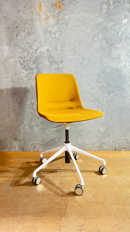 Wynya Unica Desk Chair - Ochre coloured