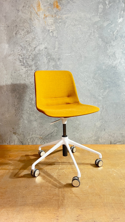 Wynya Unica Desk Chair - Ochre coloured