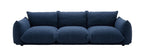 Arflex Marenco 3 Seater Blue Sofa