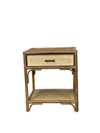Peninsual Bedside Table