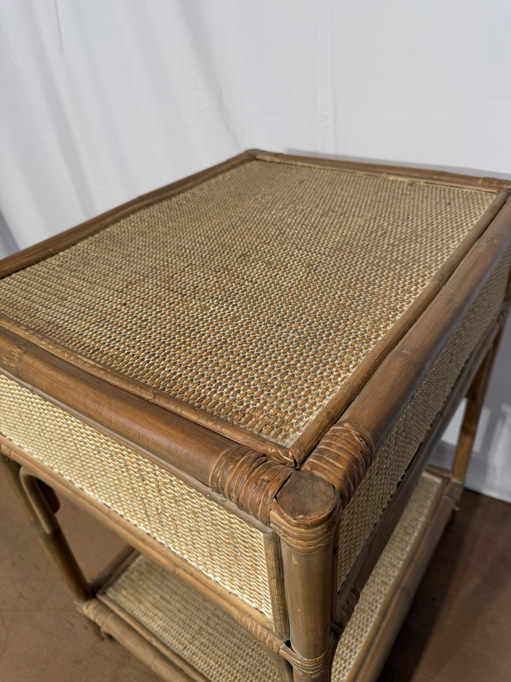 Peninsual Bedside Table