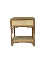 Peninsual Bedside Table