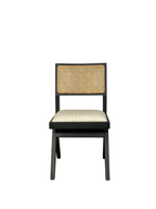 Julip Dining Chair (Black/Natural)