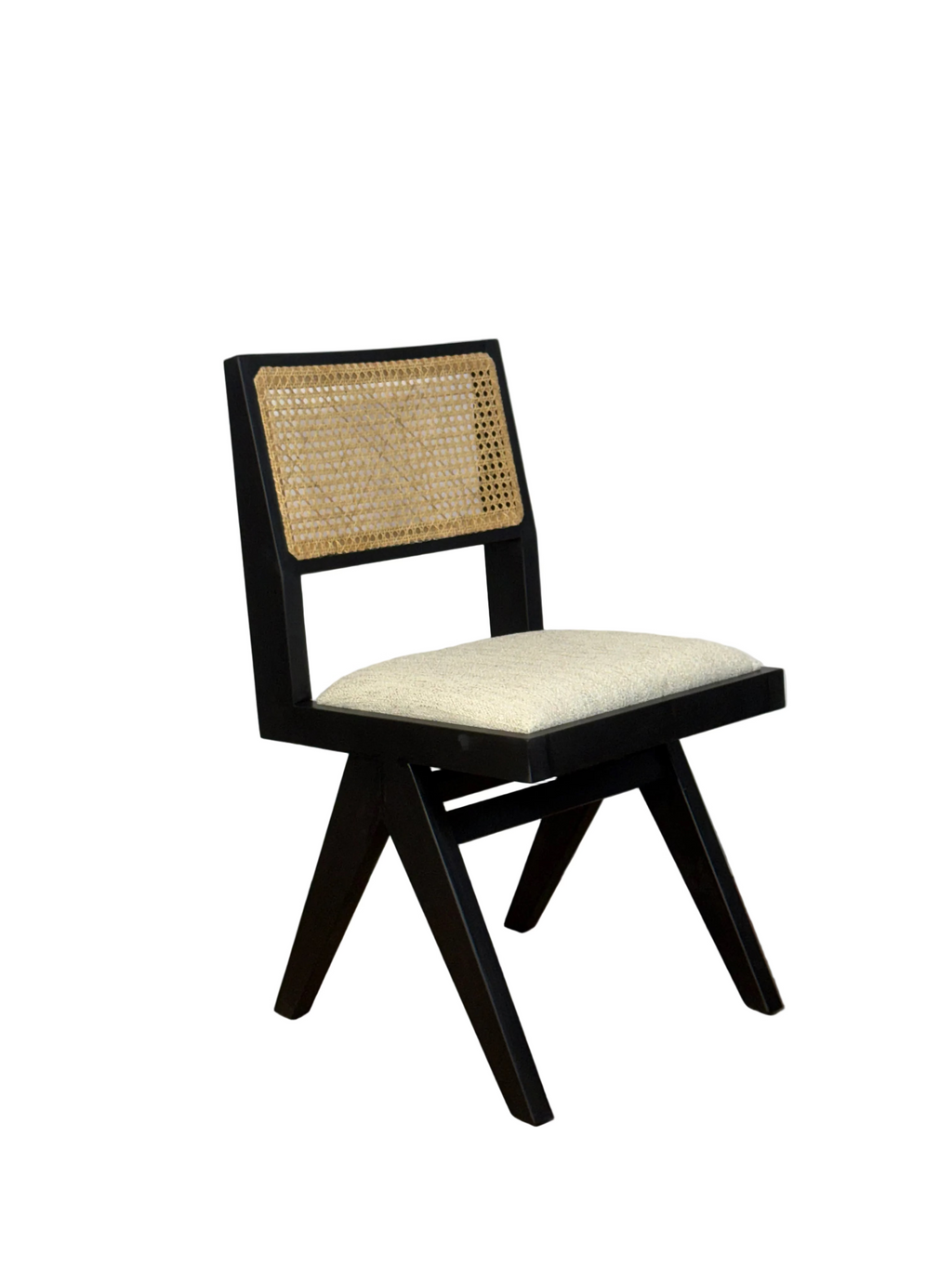 Julip Dining Chair (Black/Natural)