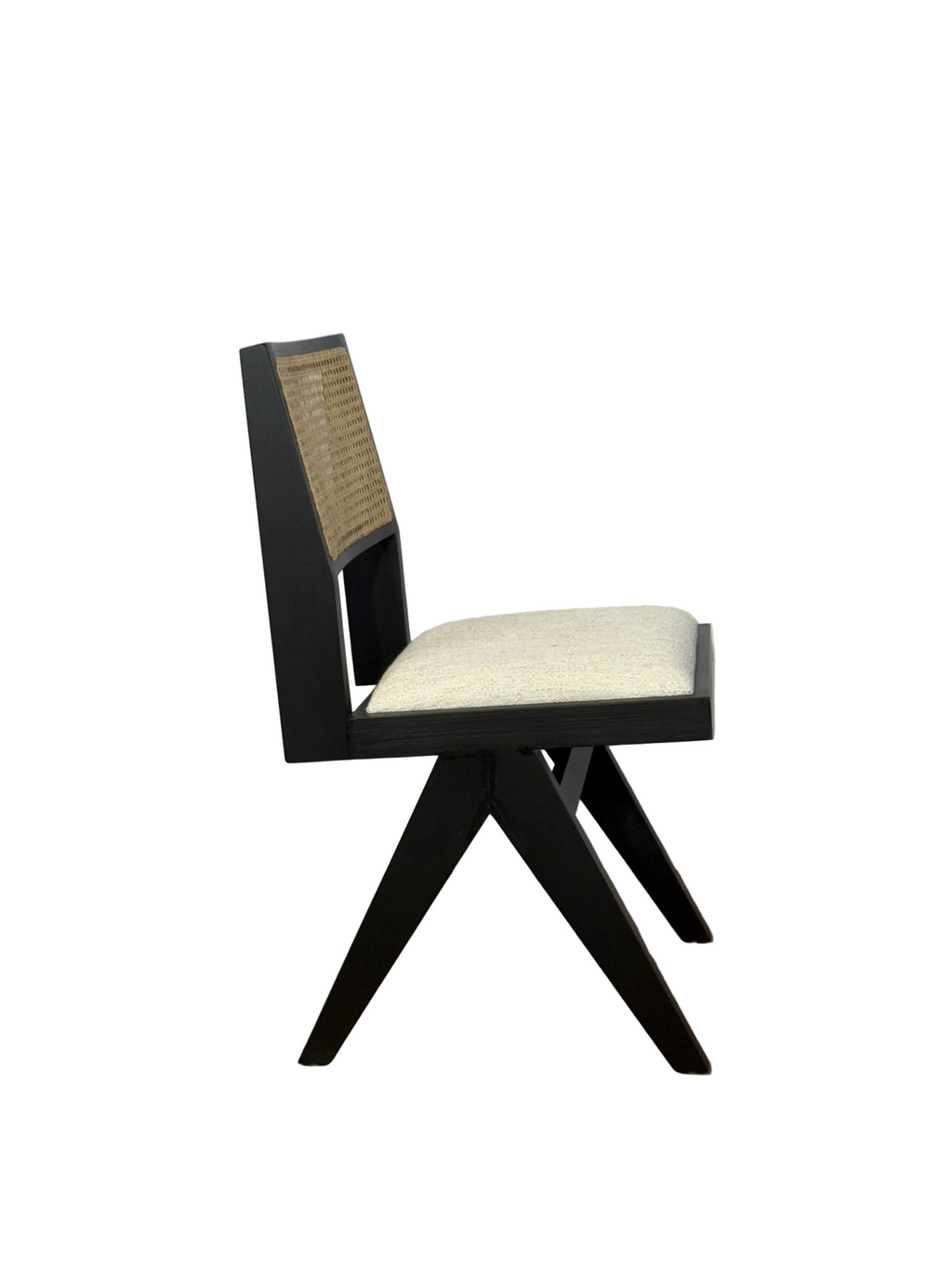 Julip Dining Chair (Black/Natural)