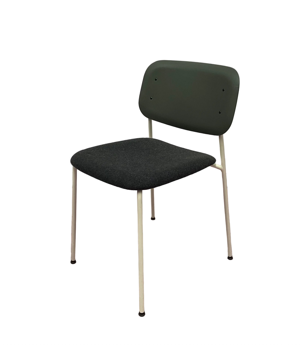 HAY Soft Edge 45 Charcoal Dining Chair