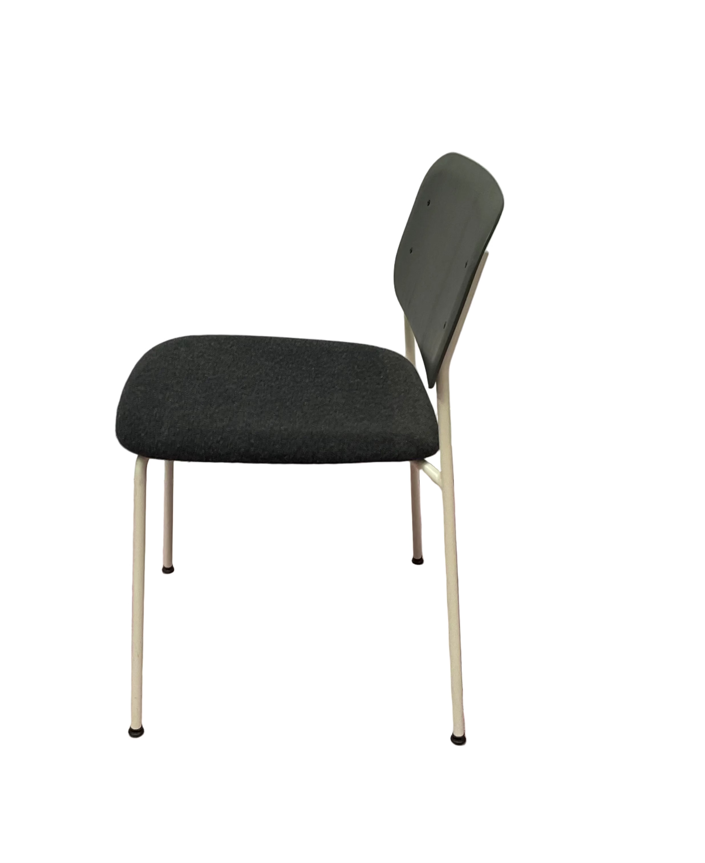 HAY Soft Edge 45 Charcoal Dining Chair