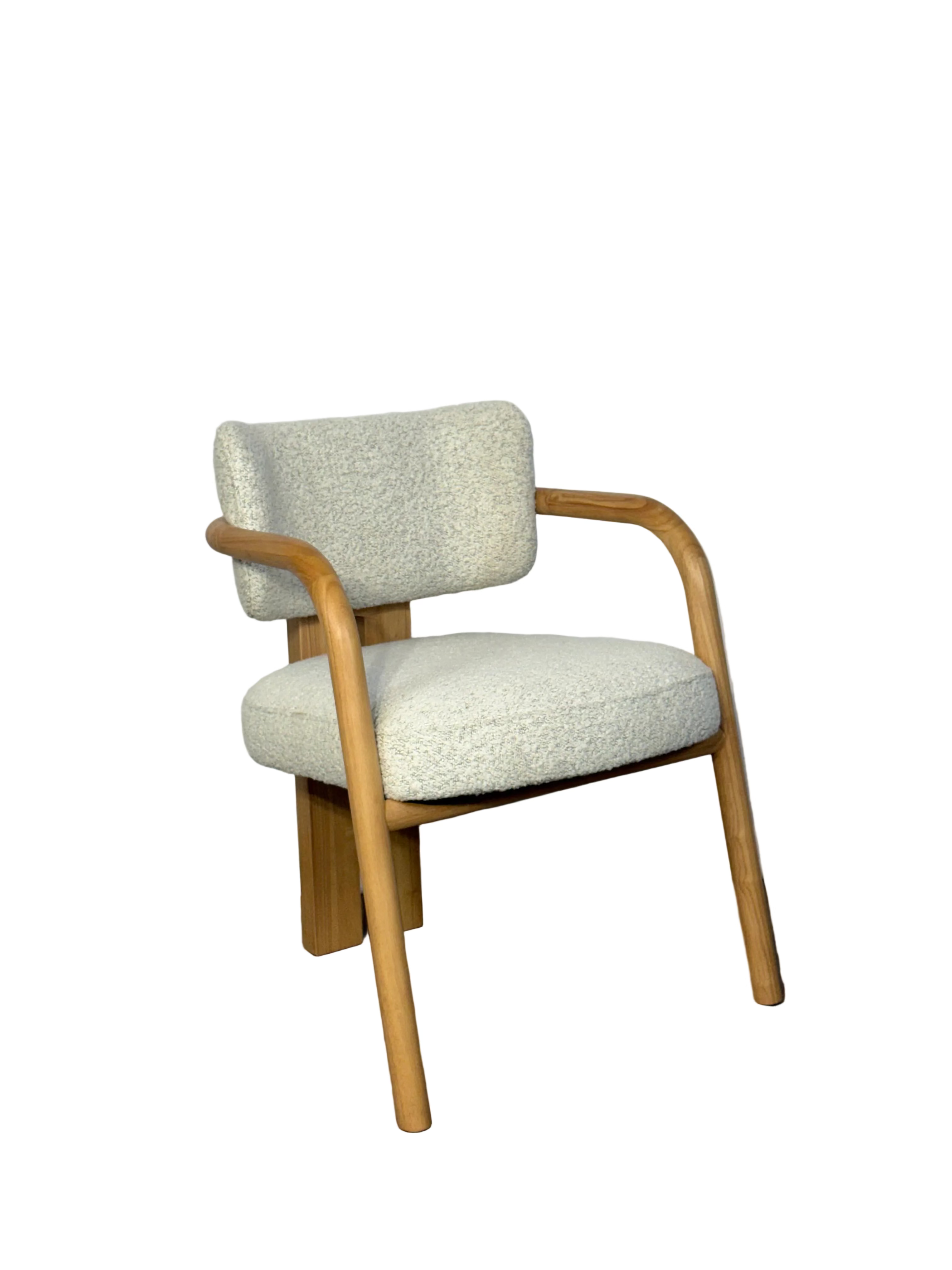 Aken Dining Chair Barley by Nick Scali