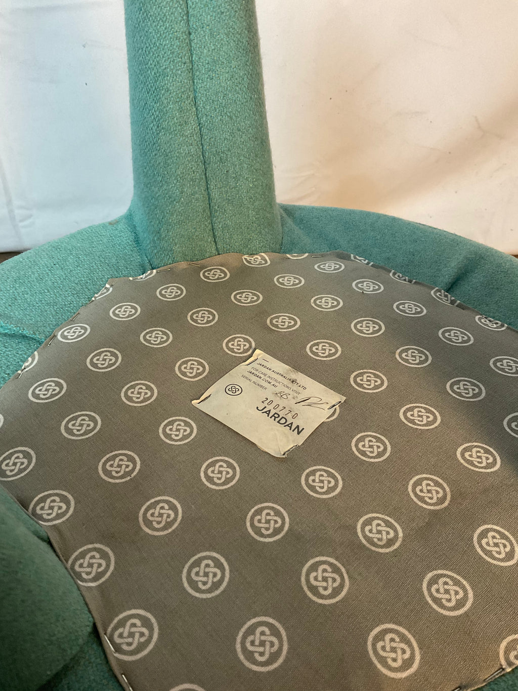 Jardan Kelly Stool in Wool