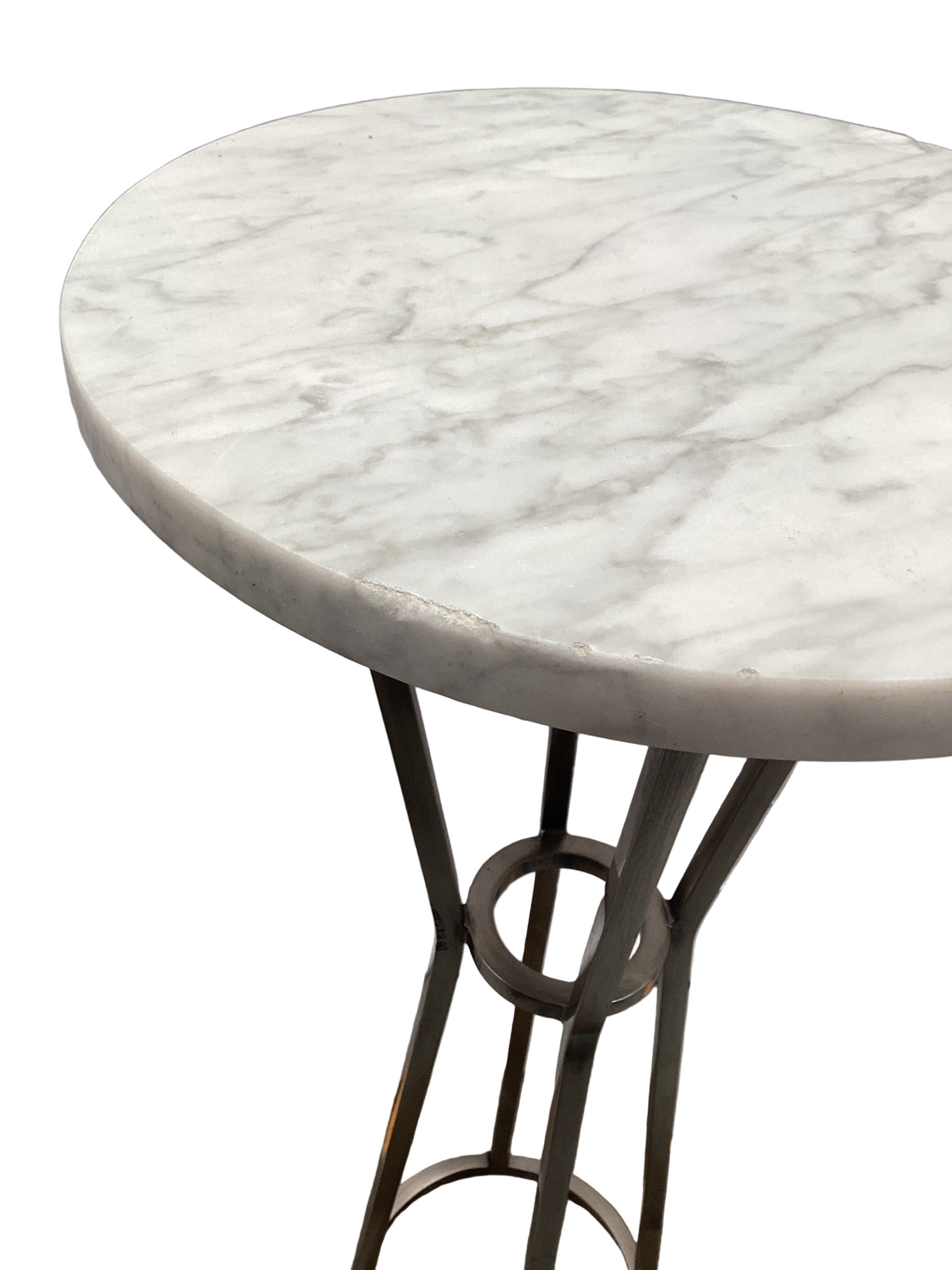 Malibu Spot Marble Top Side Table