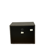 Pair of Bray Smoked Oak Bedside Tables - Left & Right Handles