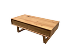 American Oak Mitred Drawer Coffee Table
