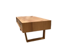 American Oak Mitred Drawer Coffee Table