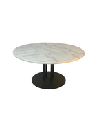 Round Marble Pedestal Coffee Table
